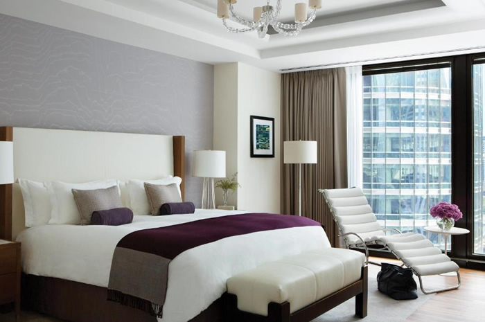 One-Bedroom Club Suite at The Langham, Chicago with luxurious amenities and exclusive club access